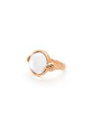 Romwe Faux Pearl Decorated Ring