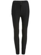 Romwe Black Back Pocket Skinny Pants