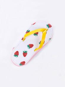 Romwe Flip Flop Shaped Stationery Box 1pc