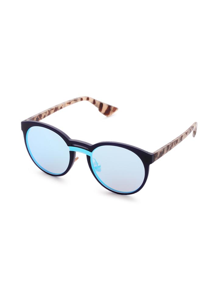 Romwe Double Bridge Contrast Lens Sunglasses