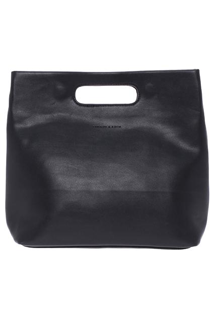Romwe Dual-use Square Black Bag