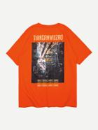 Romwe Men City-view Graphic T-shirt