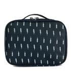 Romwe Feather Print Washing Bag