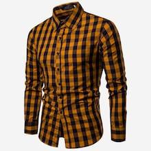 Romwe Guys Plaid Shirt