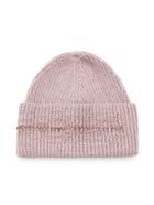 Romwe Rhinestone Knit Beanie