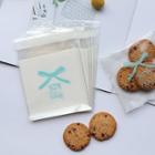 Romwe Bow Print Biscuits Bag 100pcs