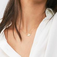 Romwe Bird Detail Delicated Necklace