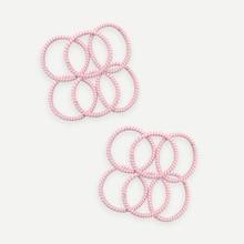 Romwe Striped Hair Tie 12pcs