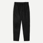 Romwe Men Knee Patch Drawstring Waist Solid Pants