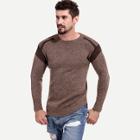 Romwe Guys Color Block Jumper