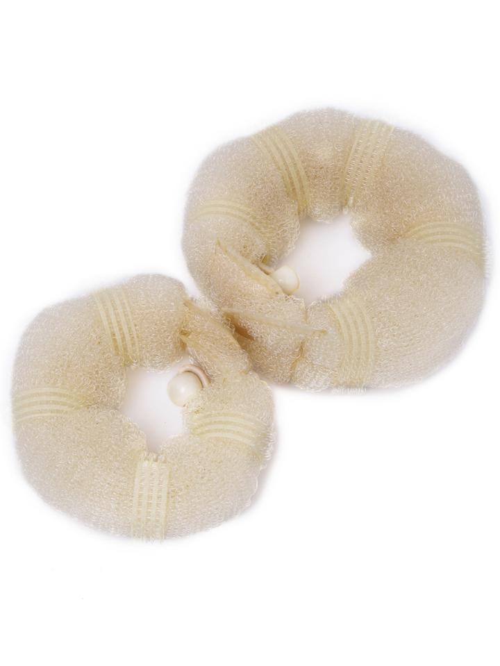 Romwe Nude Caterpillar Disk Hair