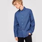 Romwe Guys Single Breasted Solid Shirts
