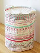 Romwe Double Handle Organizer Bucket