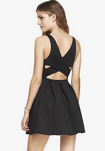 Romwe Spaghetti Strap Pleated Dress