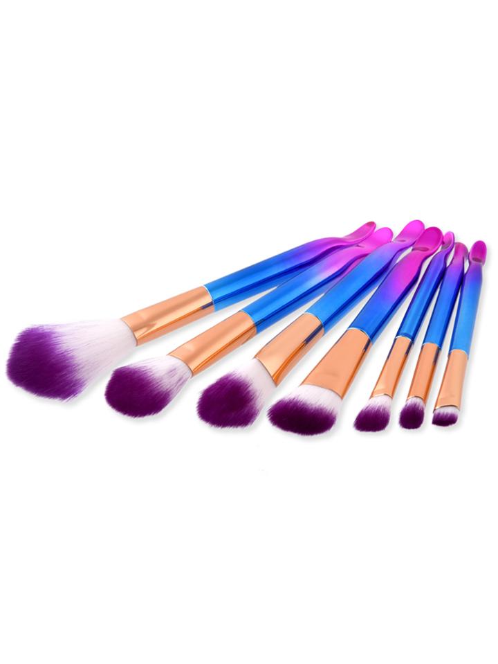 Romwe Ombre Delicate Cosmetic Brush 7pcs