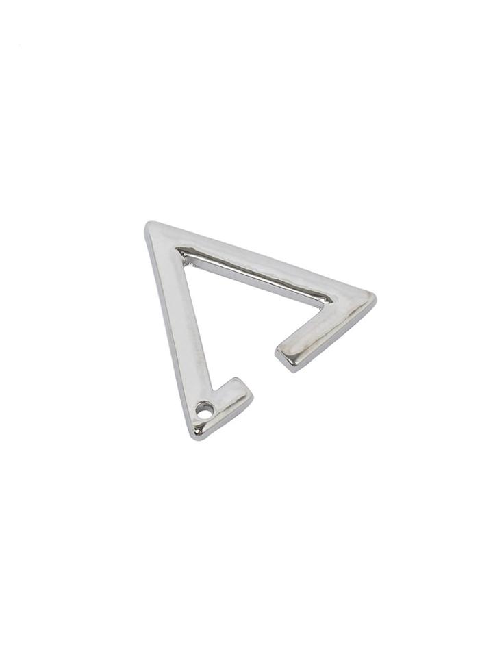 Romwe Silver Triangle Ear Cuff 1pc