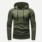 Romwe Men Tape Detail Hooded Sweatshirt