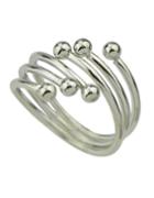 Romwe Silver Plated Mid Finger Rings