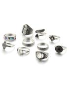 Romwe Wrapped Ring Pack 10pcs