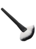 Romwe Black Fan-shaped Powder Brush