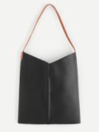 Romwe Faux Leather Tote Bag
