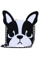 Romwe 101 Brand Bulldog Shaped Bag