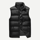 Romwe Guys Solid Padded Vest