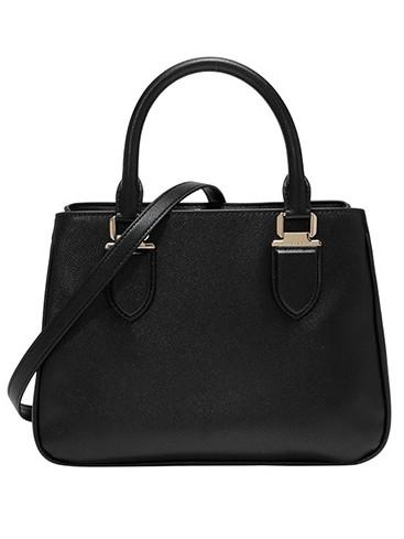 Romwe Black Magnetic Pu Bag