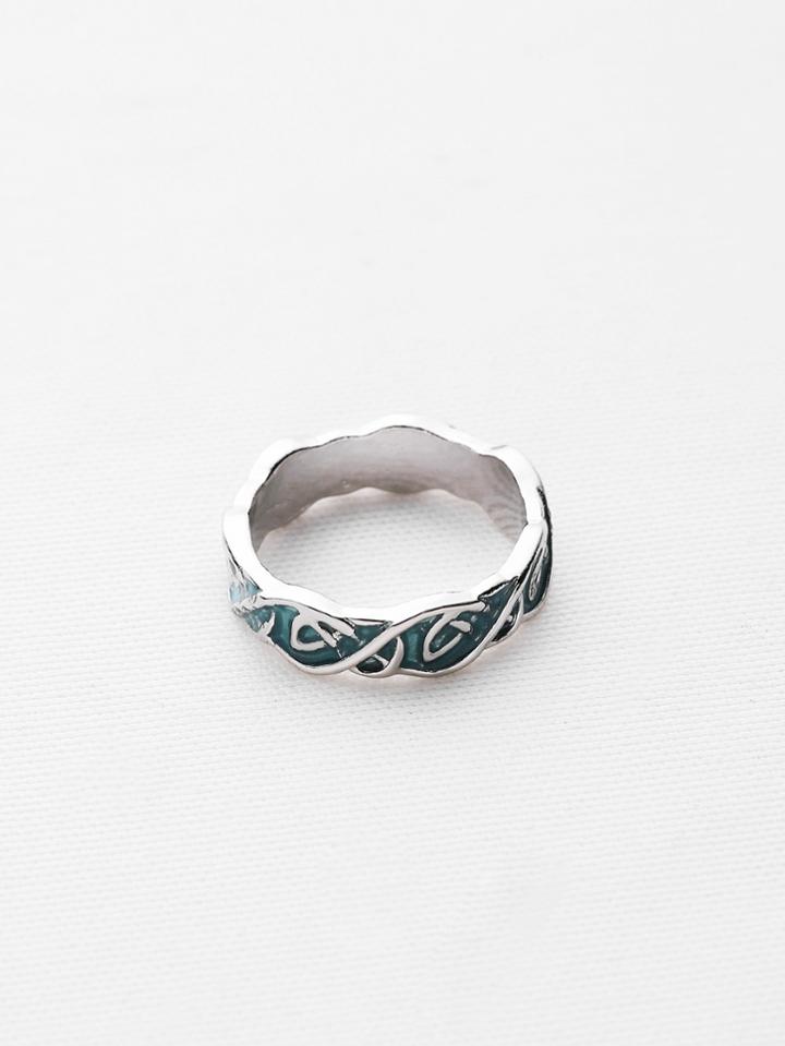 Romwe Textured Design Luminous Ring
