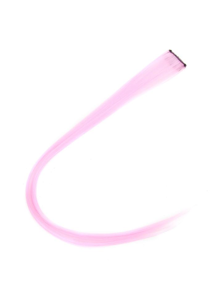 Romwe Pink Straight Hair Piece