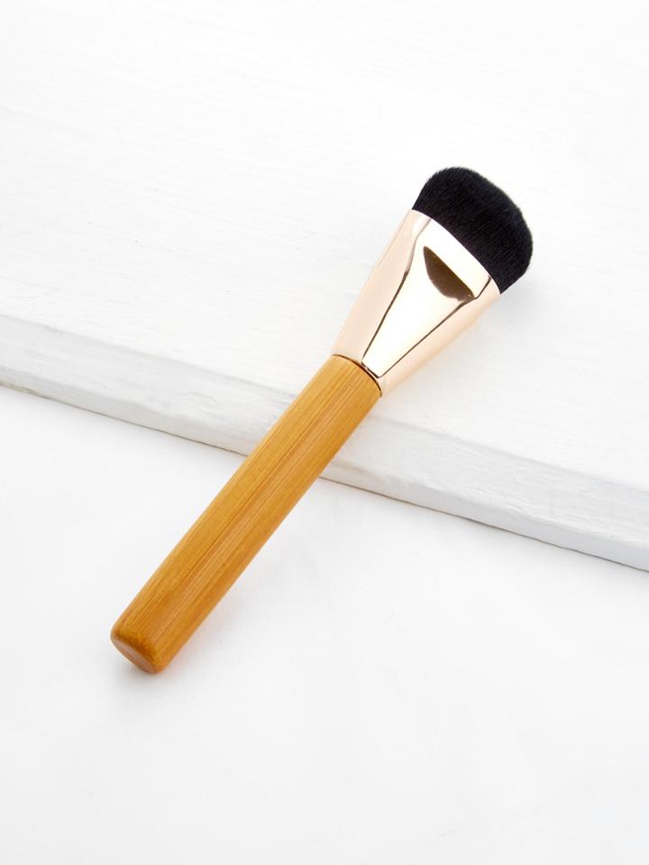 Romwe Wood Handle Powder Brush