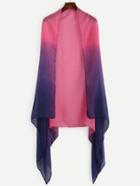 Romwe Ombre Voile Scarf