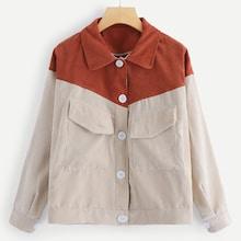 Romwe Pocket Decoration Jacket