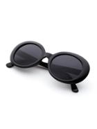 Romwe Flat Lens Cat Eye Sunglasses