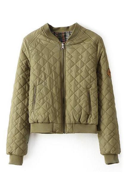 Romwe Both-sides-wear Zippered Coat