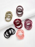 Romwe Plain Hair Tie 30pcs