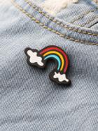 Romwe Multicolor Rainbow Shaped Cute Brooch