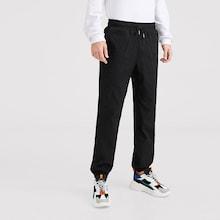 Romwe Guys Drawstring Waist Elastic Hem Pants