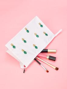 Romwe Cactus Print Clutch Bag