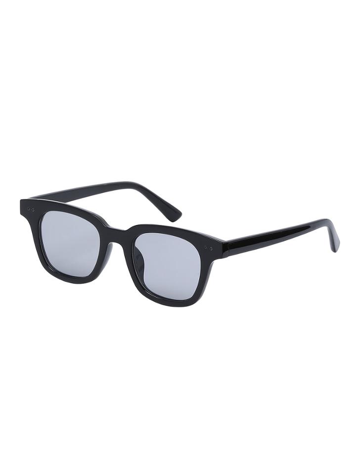 Romwe Grey Lenses Square Fashion Sunglasses