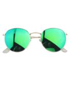 Romwe Green Round Oversized Sunglasses