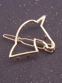 Romwe Open Unicorn Hair Clip