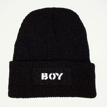 Romwe Guys Letter Pattern Beanie Hat