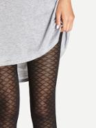 Romwe Footless Plaid Tights