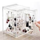 Romwe 3drawers Clear Jewelry Storage Box