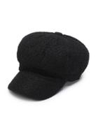 Romwe Tweed Bakerboy Cap