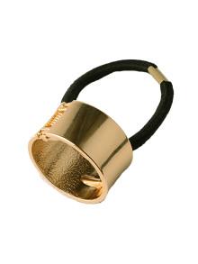 Romwe Metal Ring Design Hair Tie