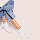 Romwe Breathable Lace-up Front Sneakers