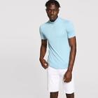 Romwe Guys Zip Up Mock-neck Polo Shirts