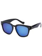 Romwe Blue Oversized Square Sunglasses